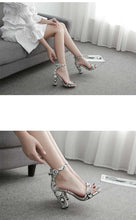 Load image into Gallery viewer, Women Ankle Strap Sandals Snake