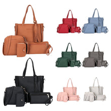 Load image into Gallery viewer, Fashion PU Leather Women&#39;s Shoulderbag +Casual Tote + Lady Handbag +Card Coin Bags