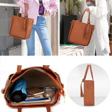 Load image into Gallery viewer, Fashion PU Leather Women&#39;s Shoulderbag +Casual Tote + Lady Handbag +Card Coin Bags