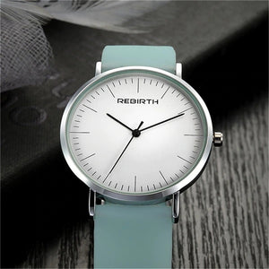 Fashion Casual Women Watch Silicone Strap Ladies Quartz