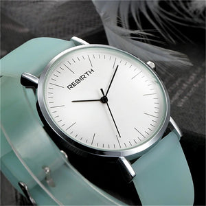 Fashion Casual Women Watch Silicone Strap Ladies Quartz