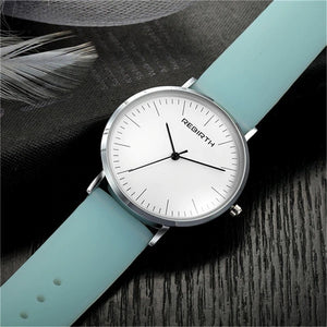 Fashion Casual Women Watch Silicone Strap Ladies Quartz