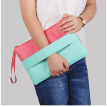 Load image into Gallery viewer, Candy Color Leather Women Bag Day Clutches Handbag Bolsa Feminina Wristlets Bags