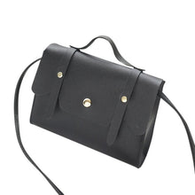 Load image into Gallery viewer, Fashion Solid Color PU Leather Shoulder Bag Cute Wild of the slung small Square