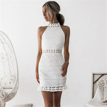 Load image into Gallery viewer, Vintage hollow out lace dress