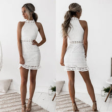 Load image into Gallery viewer, Vintage hollow out lace dress