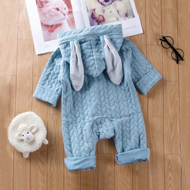 Blue Toddler Fashion Long Newborn Baby Clothes