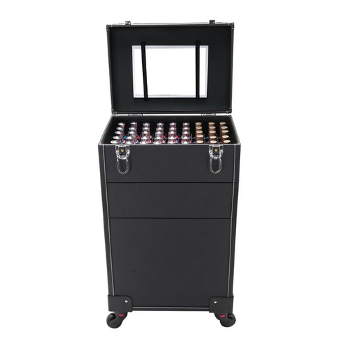 Professional trolley cosmetic case Trolley suitcase Bag