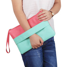 Load image into Gallery viewer, Candy Color Leather Women Bag Day Clutches Handbag Bolsa Feminina Wristlets Bags