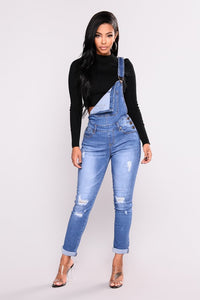 casual commuter hole fashion elastic Jumpsuit denim overalls women's jeans