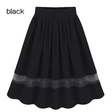 Load image into Gallery viewer, Stylish Women Retro Organza Bubble Skirt High Waist Pleated Tutu Knee