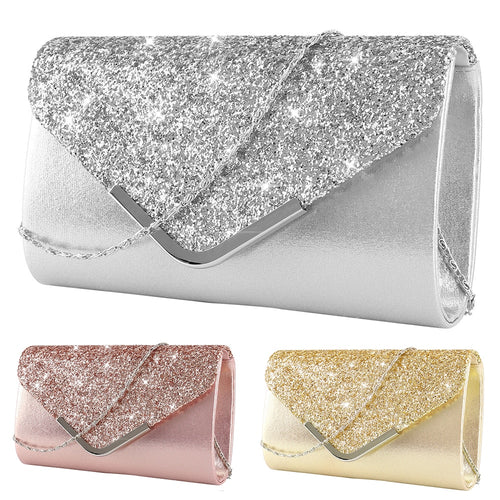 Clutch Purse Wallet Party Bag Envelope Bridal Wedding Everning Handbags