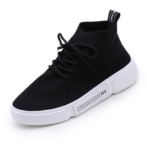 Women Sport Sneakers Health Lace up Walking White Shoes