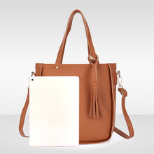 Load image into Gallery viewer, Fashion PU Leather Women&#39;s Shoulderbag +Casual Tote + Lady Handbag +Card Coin Bags