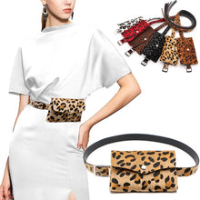 Load image into Gallery viewer, Fashion Women Belt Bag Leopard Print Waist