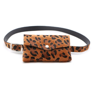 Fashion Women Belt Bag Leopard Print Waist