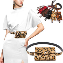 Load image into Gallery viewer, Fashion Women Belt Bag Leopard Print Waist