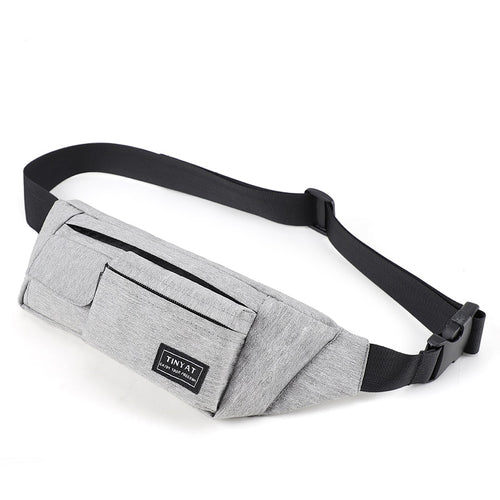 black small waist pack Money polyester waist pack bum bag