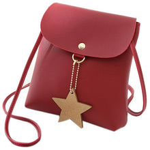 Load image into Gallery viewer, Women&#39;S Shoulder Messenger Bag Pu Star Decoration