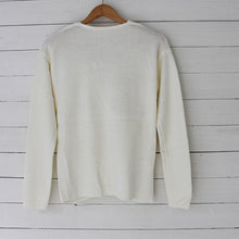 Load image into Gallery viewer, Women V Neck Design Pure Color Warm Fashion Knitwear Soft Sweater