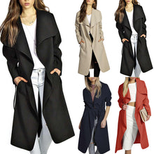 Load image into Gallery viewer, Women&#39;s Coat Ladies Casual Outwear Jacket Overcoat New