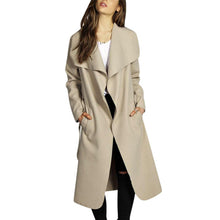 Load image into Gallery viewer, Women&#39;s Coat Ladies Casual Outwear Jacket Overcoat New