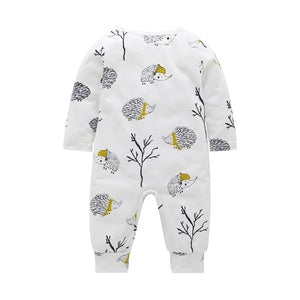 Newborn Baby Boys Girls Animal Printed Kids