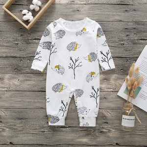 Newborn Baby Boys Girls Animal Printed Kids