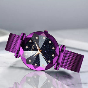 Fashion Luxury Ladies Crystal Watch Waterproof