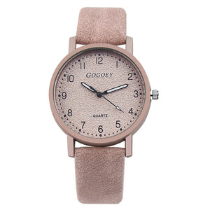 Retro Design Women Watches Leather Band Quartz Wrist Watch