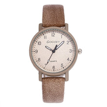 Load image into Gallery viewer, Retro Design Women Watches Leather Band Quartz Wrist Watch