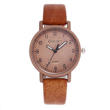 Load image into Gallery viewer, Retro Design Women Watches Leather Band Quartz Wrist Watch